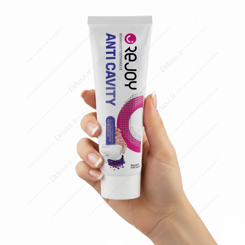 خمیر دندان ضد پوسیدگی نمک دریا و نعنا ریجوی 100 گرم